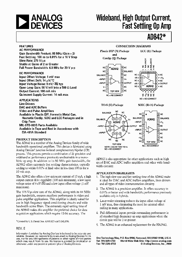 AD842KH_166815.PDF Datasheet