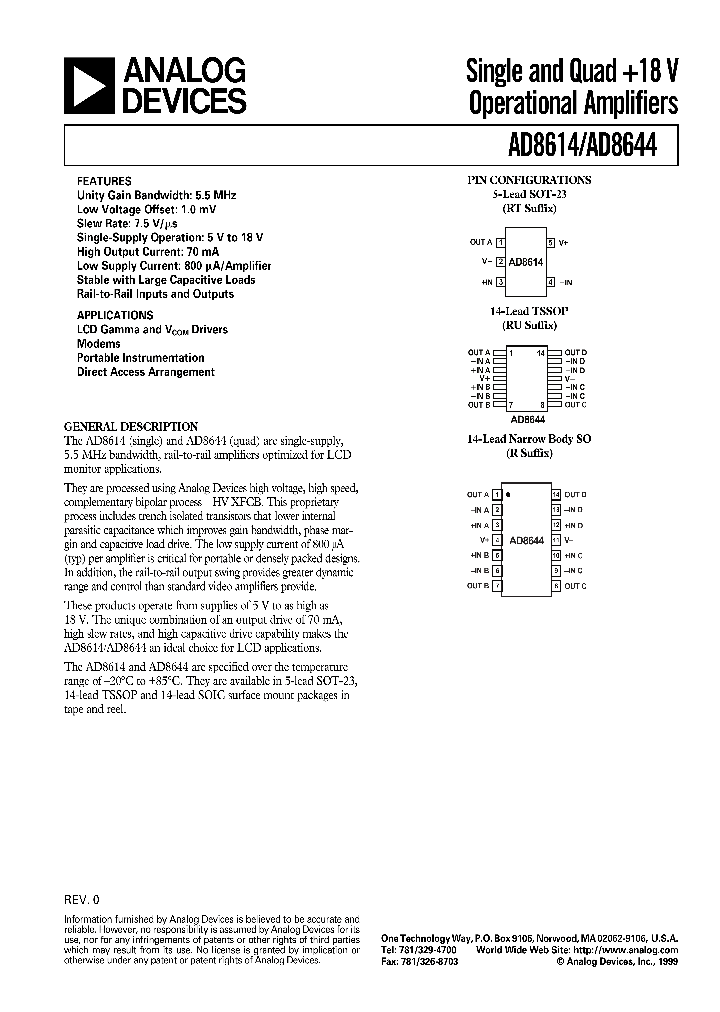 AD8614_8642.PDF Datasheet