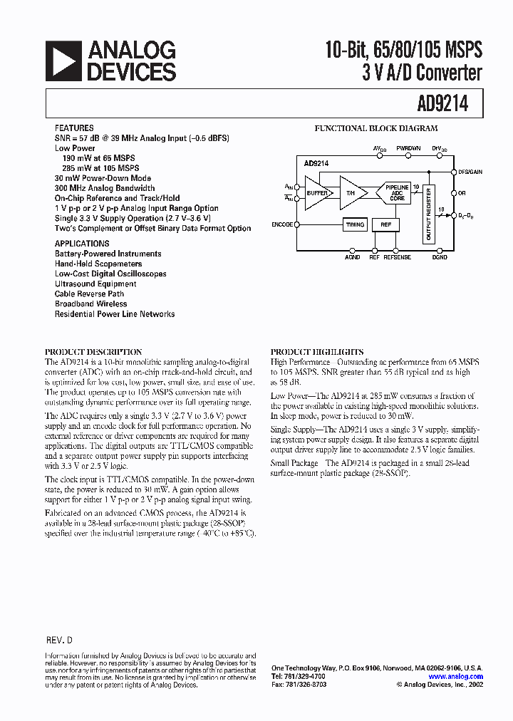 AD9214_145278.PDF Datasheet