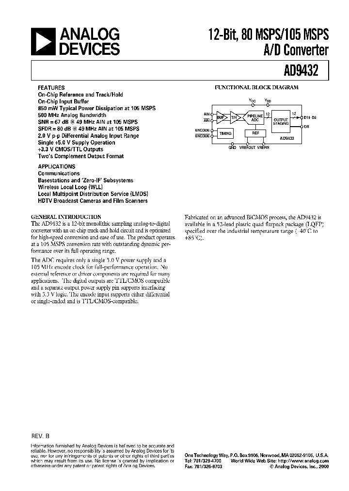 AD9432BST-105_77672.PDF Datasheet