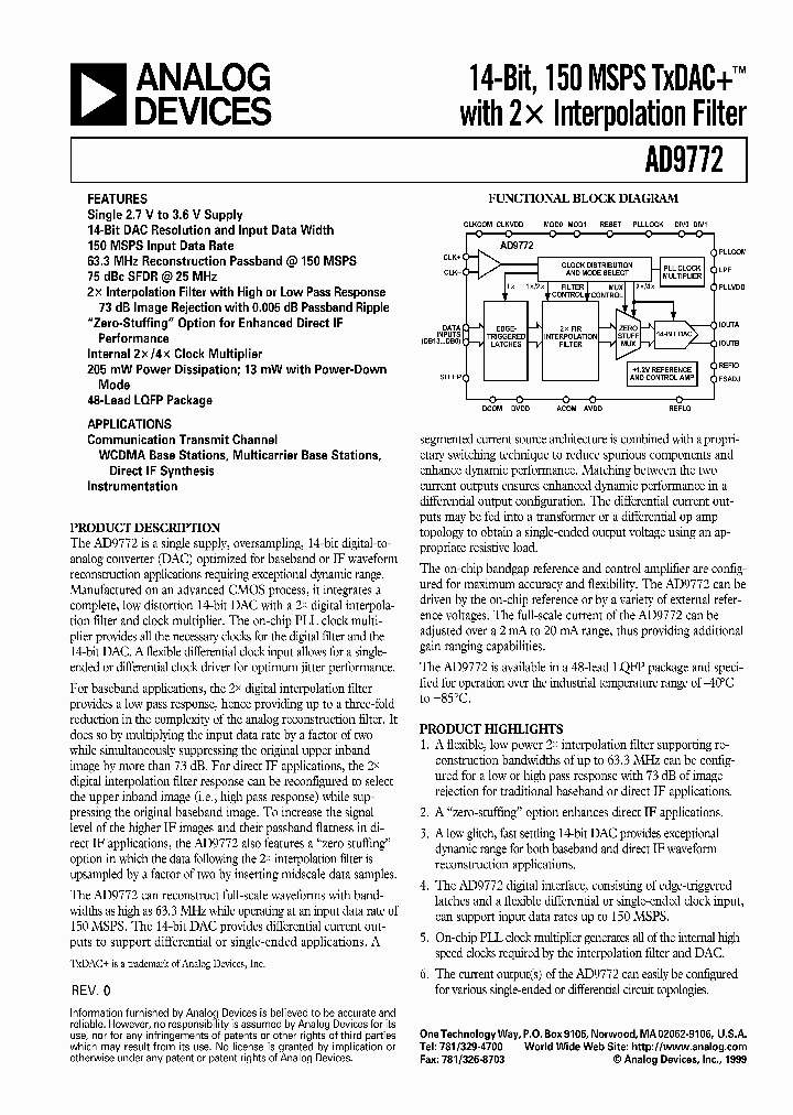 AD9772_130547.PDF Datasheet