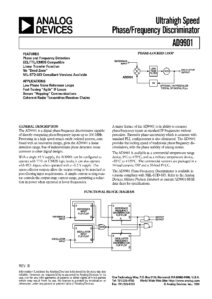 AD9901_137934.PDF Datasheet