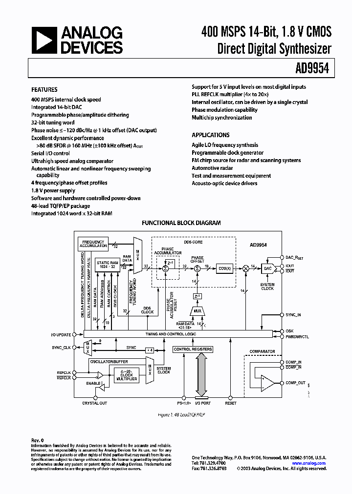 AD9954_195509.PDF Datasheet