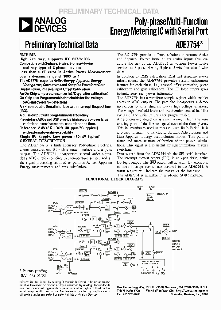 ADE7754_21150.PDF Datasheet