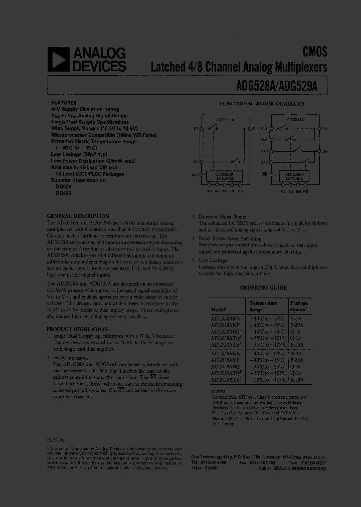 ADG528A_147155.PDF Datasheet