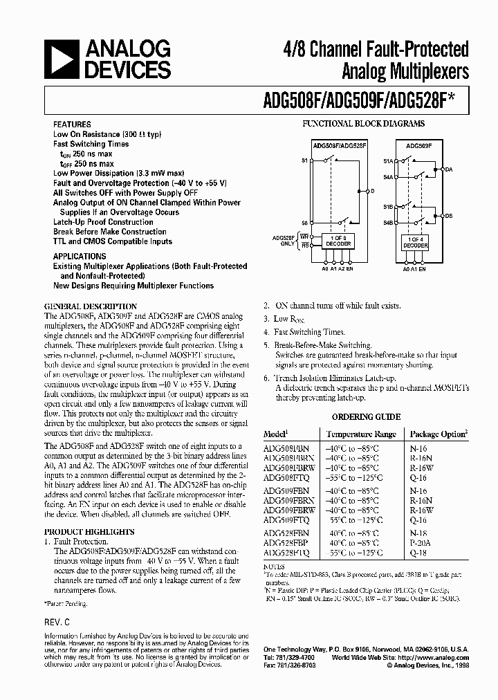 ADG528F_147161.PDF Datasheet