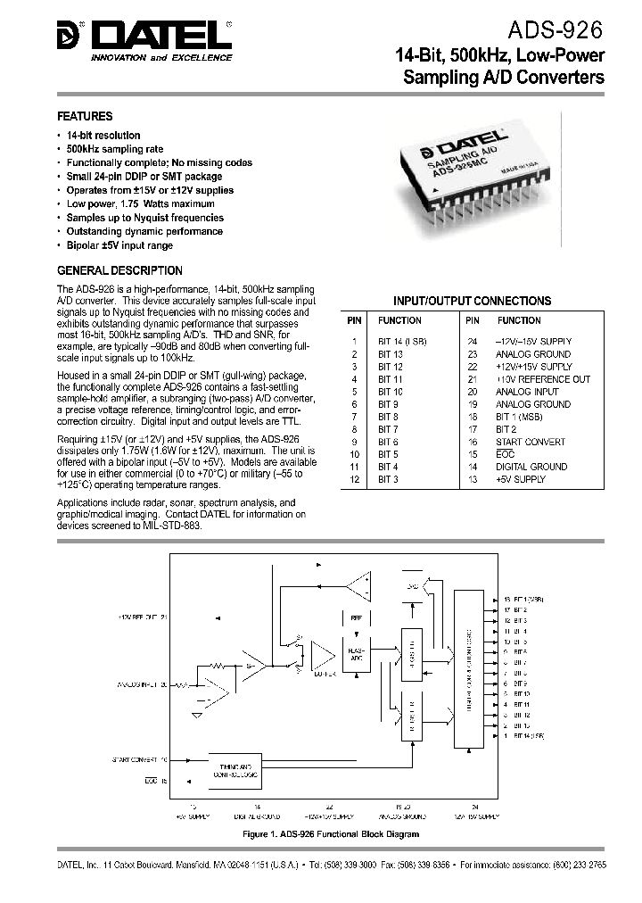 ADS926_3959.PDF Datasheet