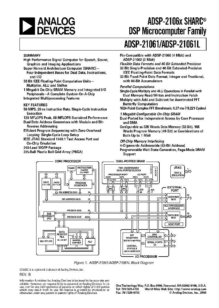 ADSP-21061_21369.PDF Datasheet