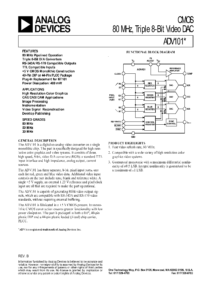 ADV101_163973.PDF Datasheet