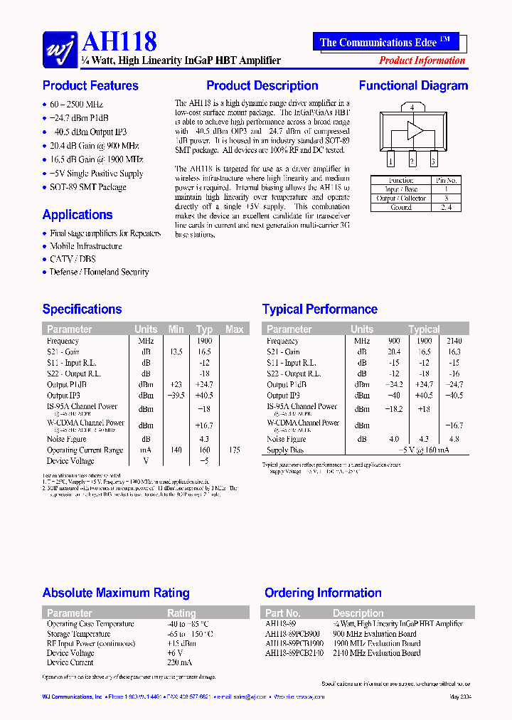 AH118_195829.PDF Datasheet
