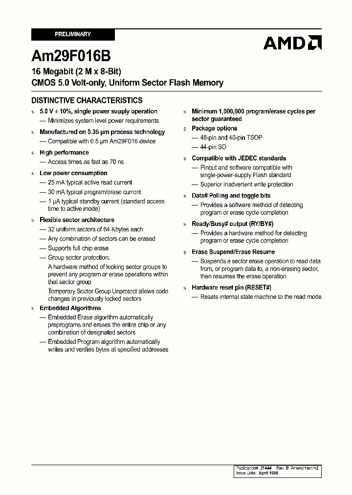AM29F016B_188320.PDF Datasheet