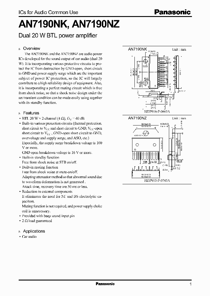AN7190_188055.PDF Datasheet