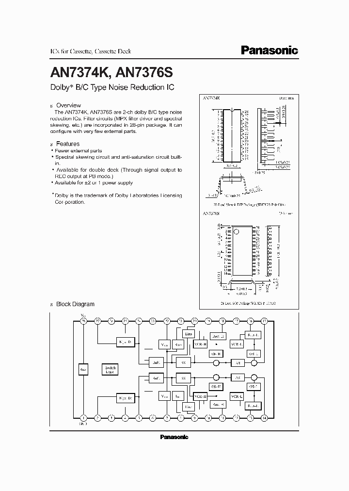 AN7376S_84740.PDF Datasheet