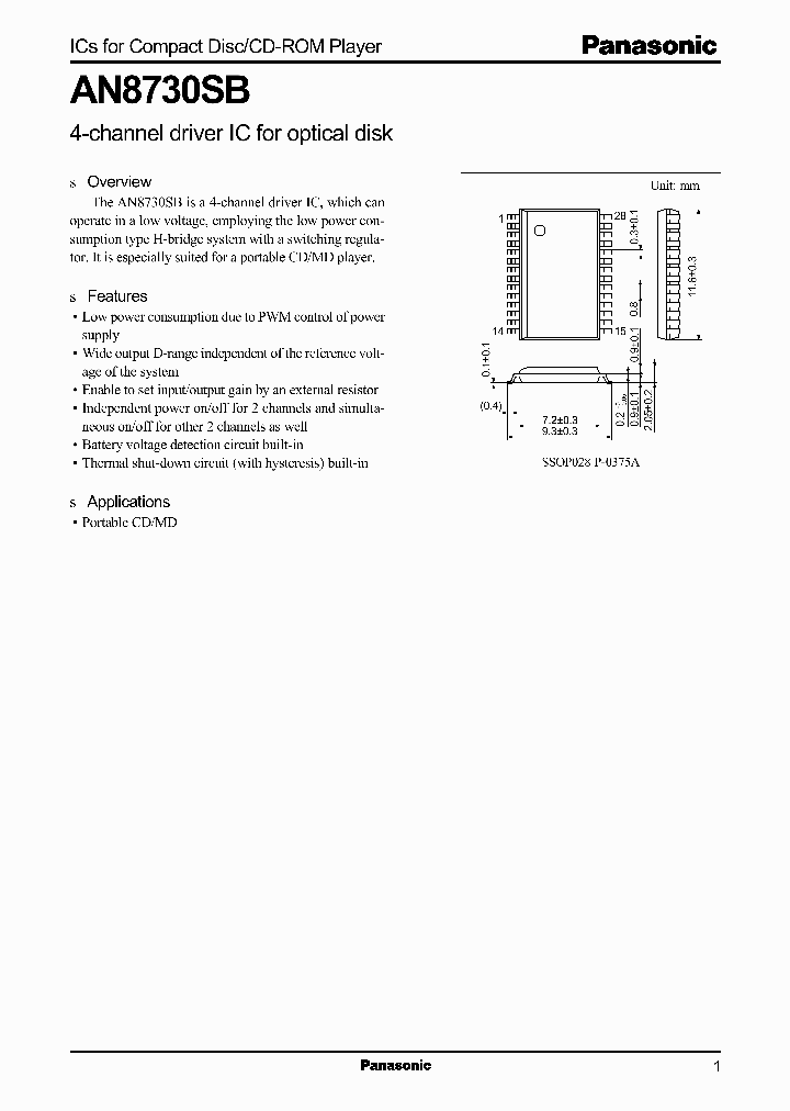 AN8730SB_39458.PDF Datasheet