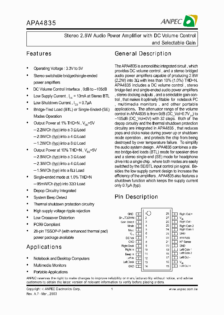 APA4835_2199.PDF Datasheet