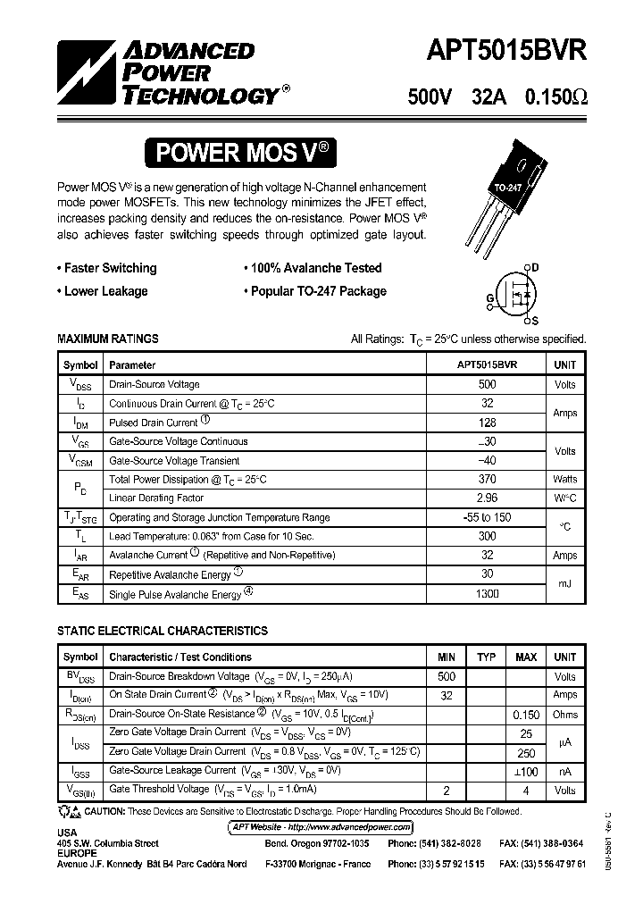 APT5015_42248.PDF Datasheet