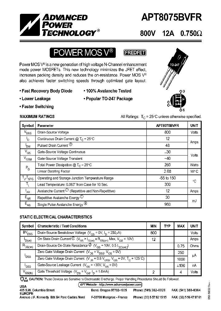 APT8075BVFR_42379.PDF Datasheet