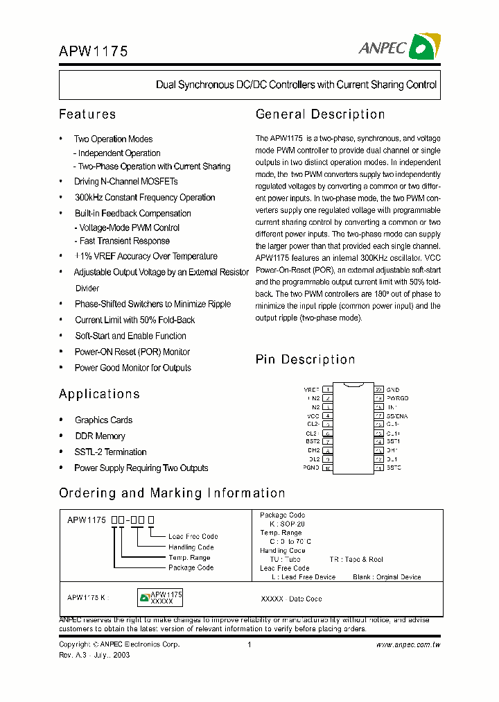 APW1175_54442.PDF Datasheet