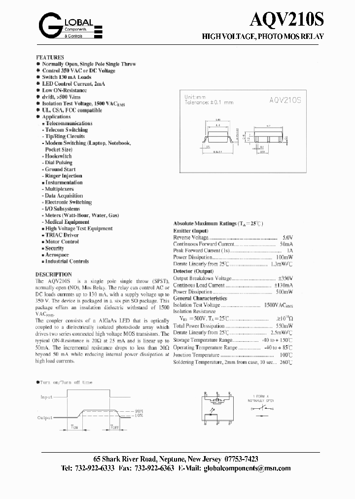 AQV210S_134134.PDF Datasheet