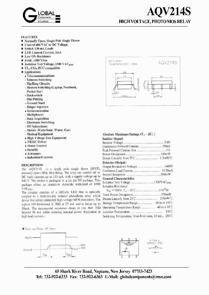 AQV214S_57308.PDF Datasheet