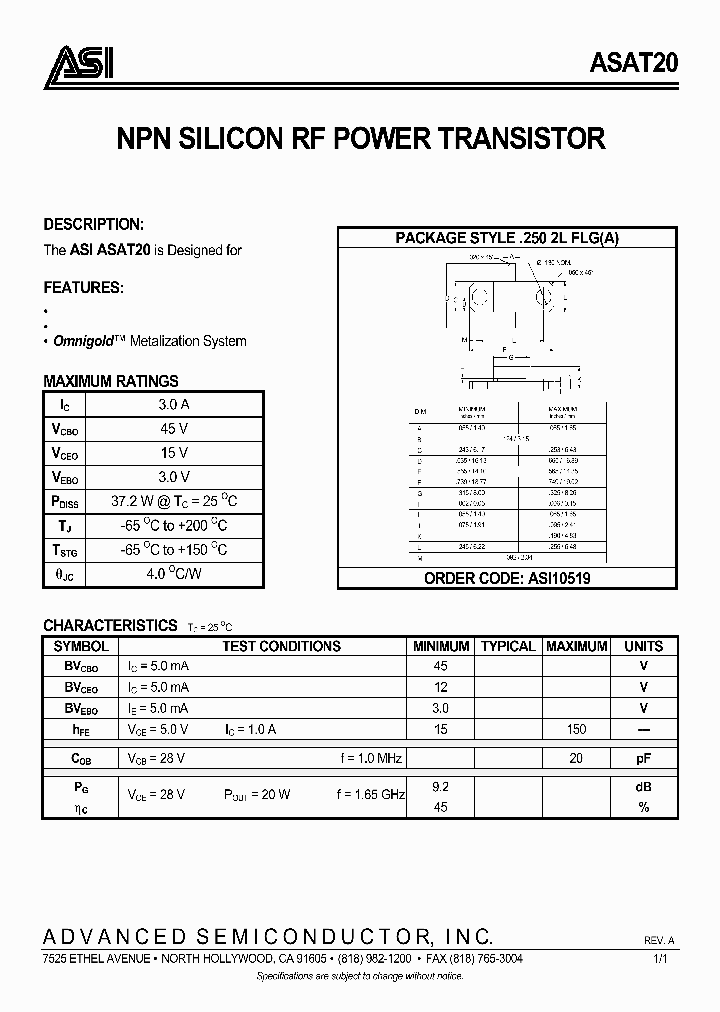 ASI10519_132062.PDF Datasheet
