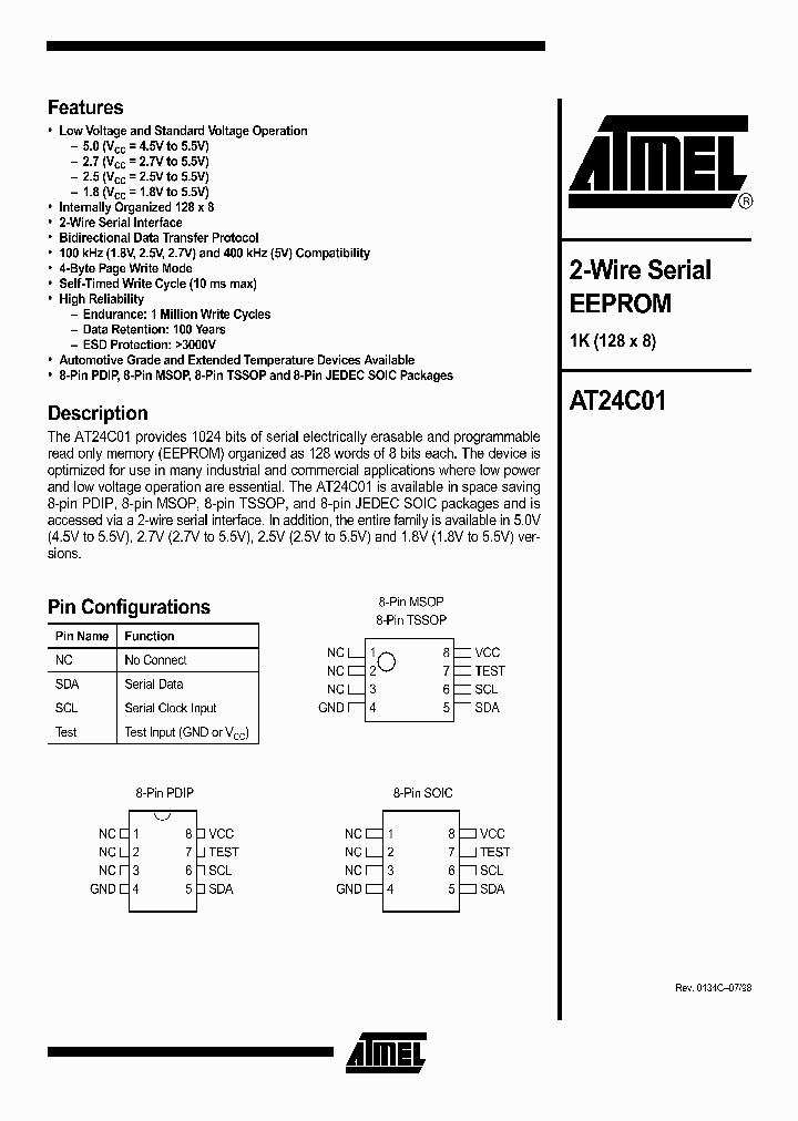 AT24C01_13436.PDF Datasheet