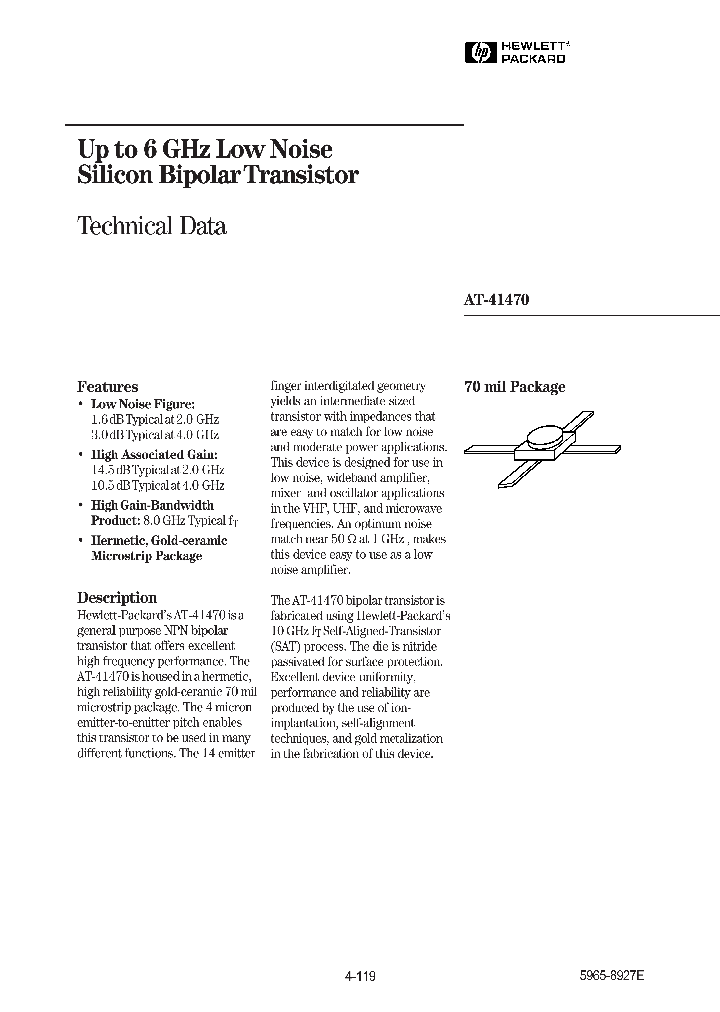 AT-41470_81574.PDF Datasheet