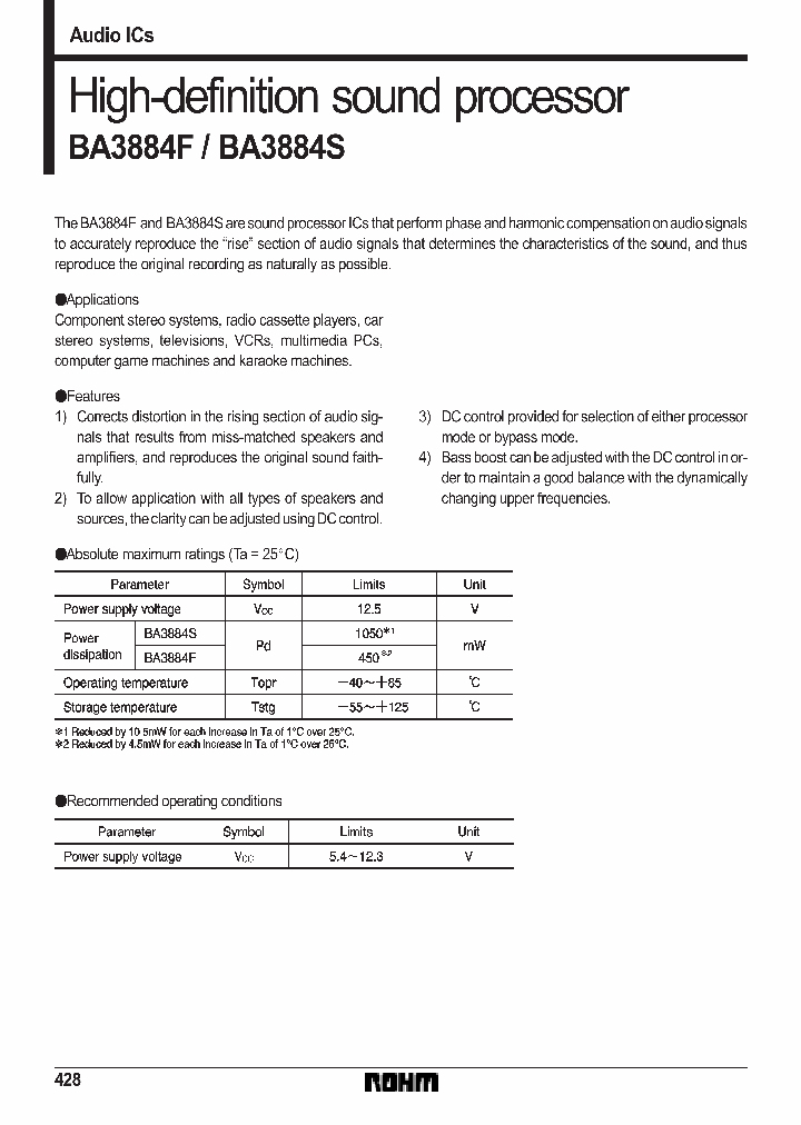 BA3884S_187439.PDF Datasheet