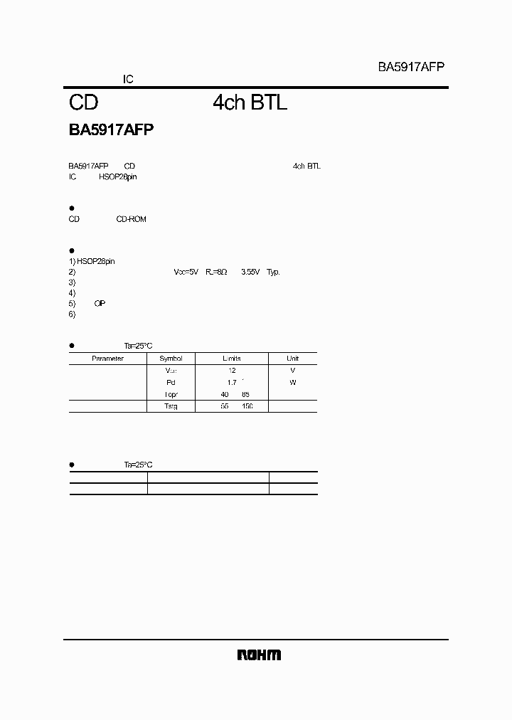 BA5917AFP_83361.PDF Datasheet