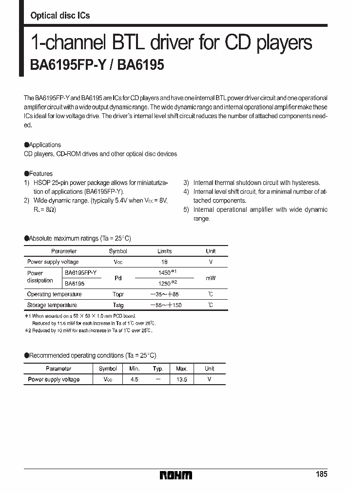 BA6195FP-Y_154718.PDF Datasheet