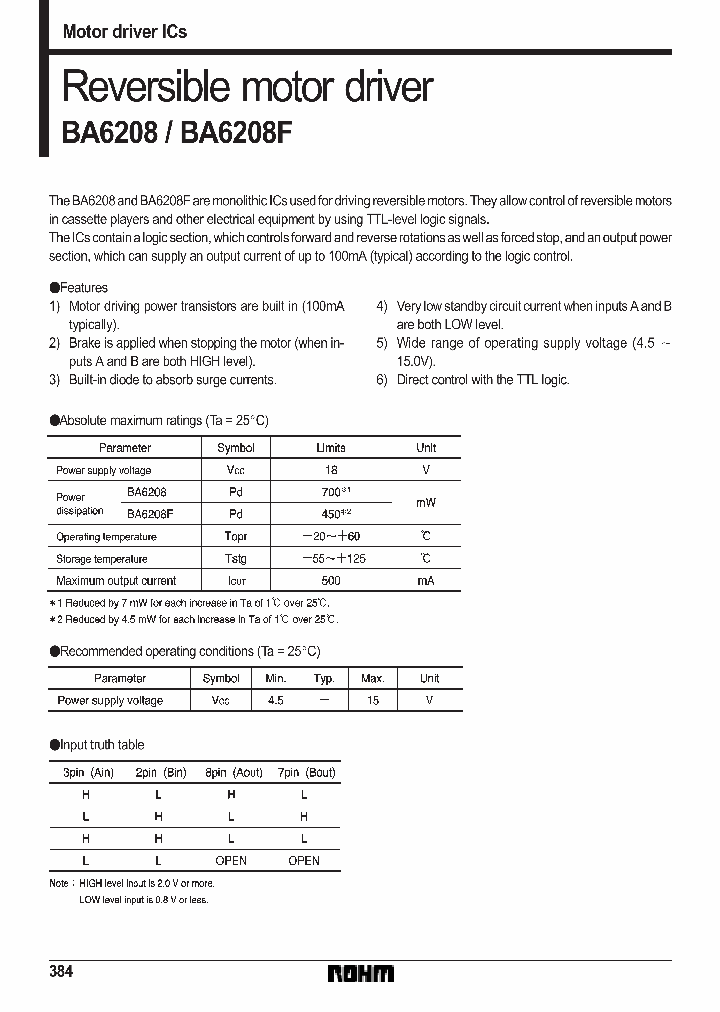 BA6208_22286.PDF Datasheet