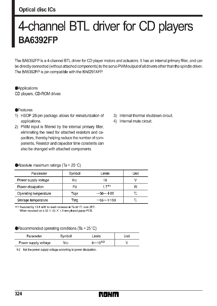 BA6392FP_22290.PDF Datasheet