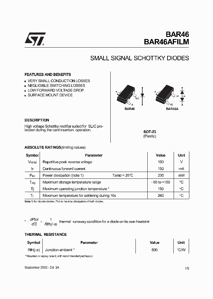BAR46AFILM_163916.PDF Datasheet