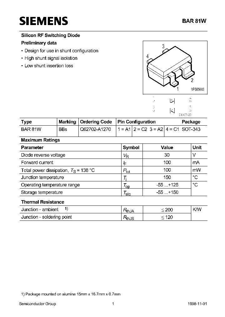BAR81W_178011.PDF Datasheet