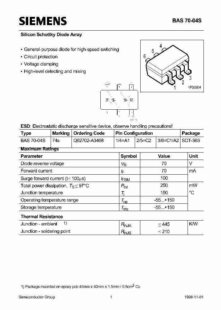 BAS70-04S_108135.PDF Datasheet