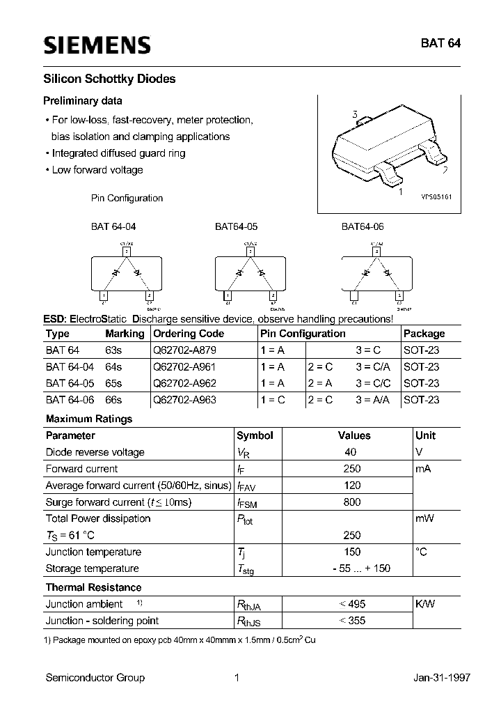 BAT64_139154.PDF Datasheet