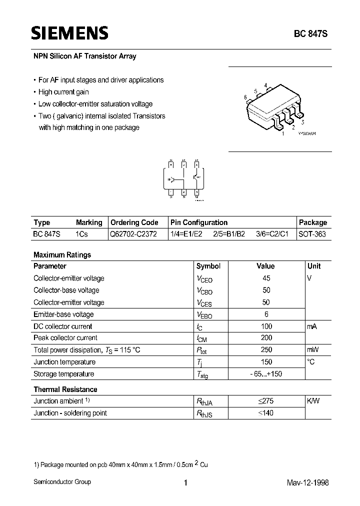 BC847S_40146.PDF Datasheet