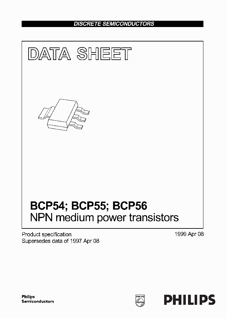 BCP54_45314.PDF Datasheet
