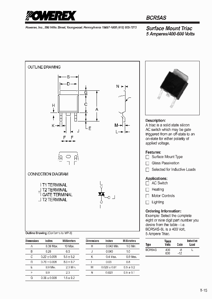 BCR5AS-12_157808.PDF Datasheet
