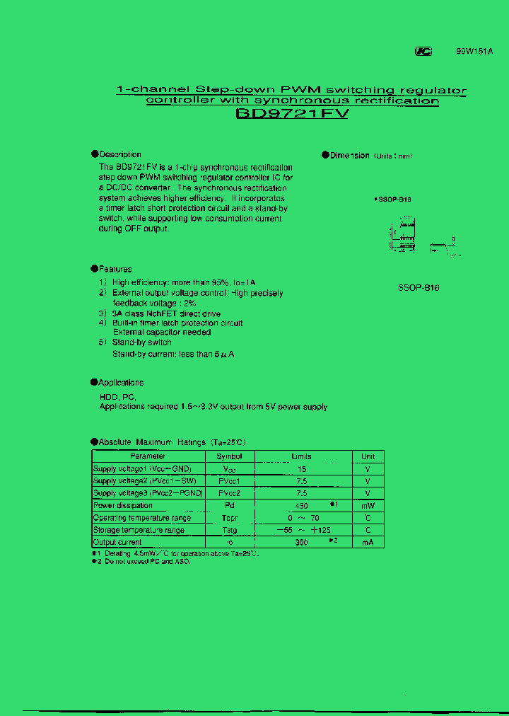 BD9721FV_147638.PDF Datasheet