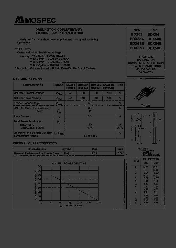 BDX53_45300.PDF Datasheet