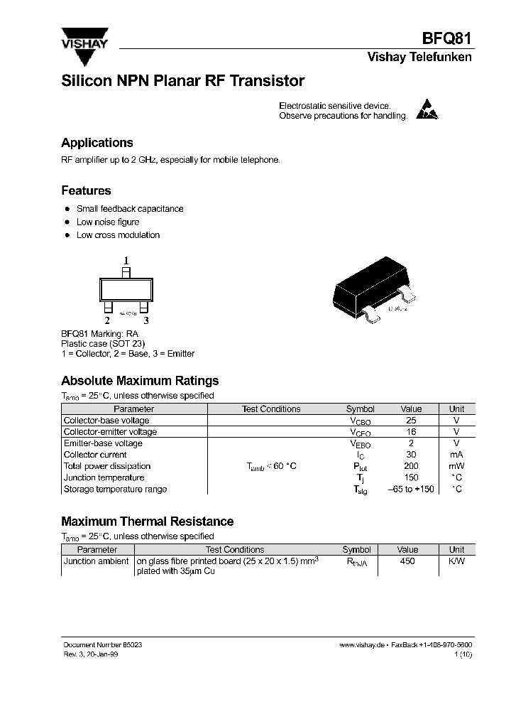BFQ81_81963.PDF Datasheet