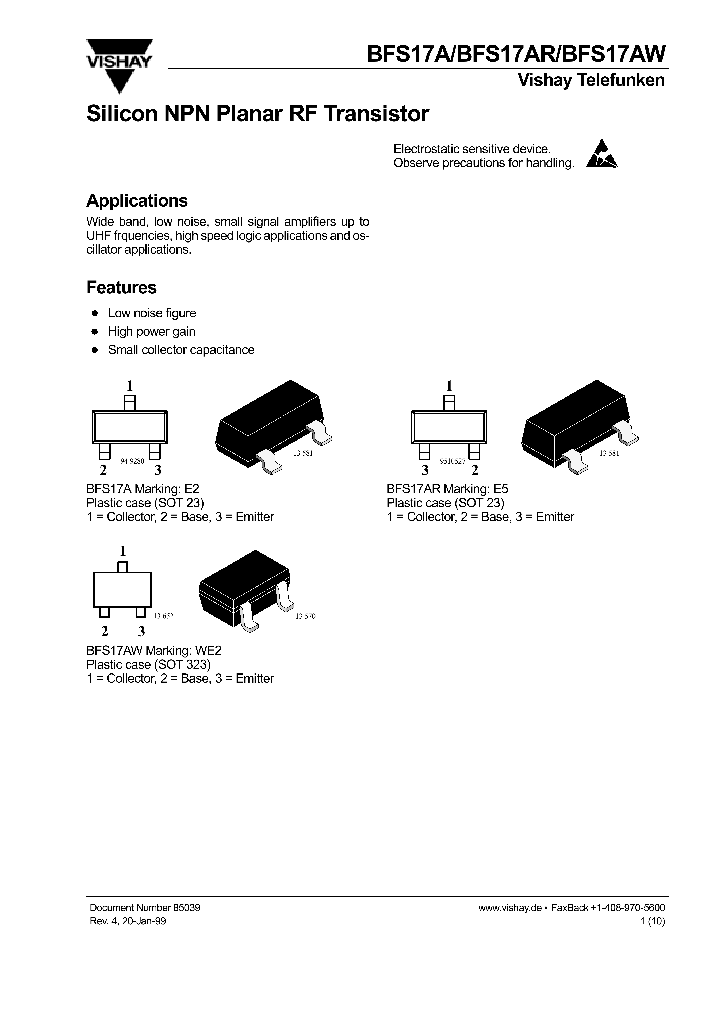 BFS17AR_22402.PDF Datasheet