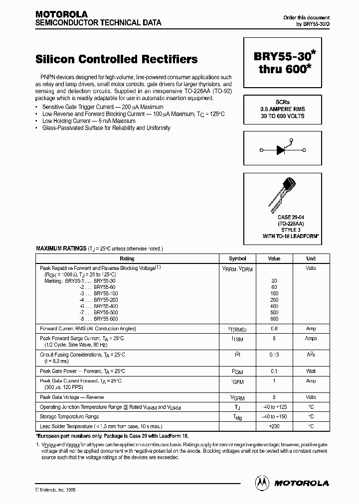 BRY55-200_181834.PDF Datasheet