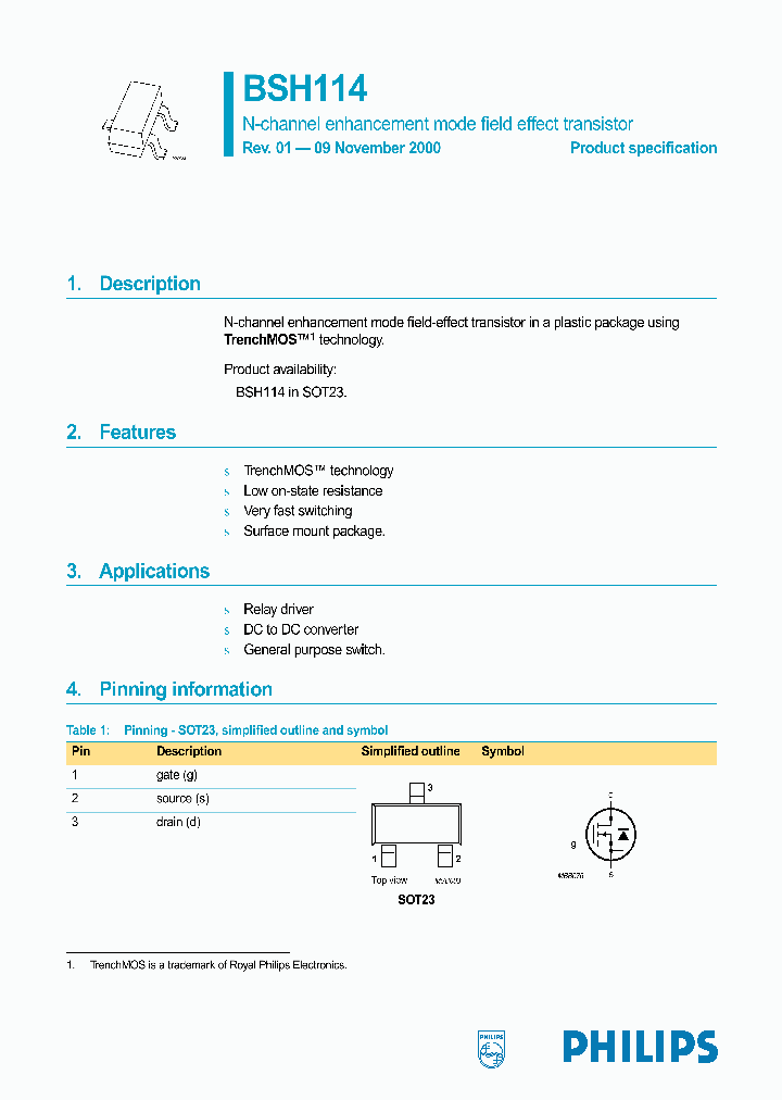 BSH114_182377.PDF Datasheet