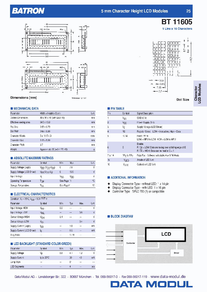 BT11605_75250.PDF Datasheet