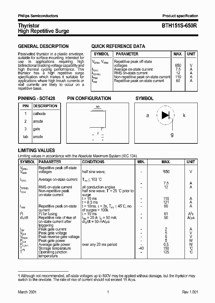 BTH151S-650R_68499.PDF Datasheet