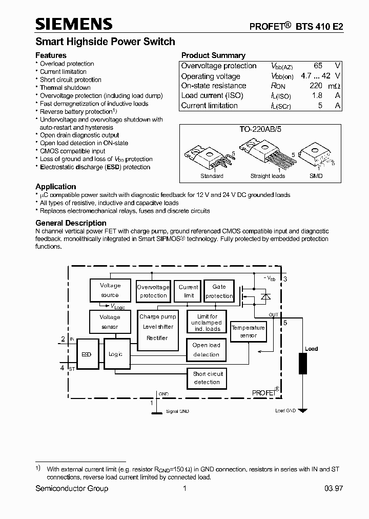 BTS410E2_64494.PDF Datasheet