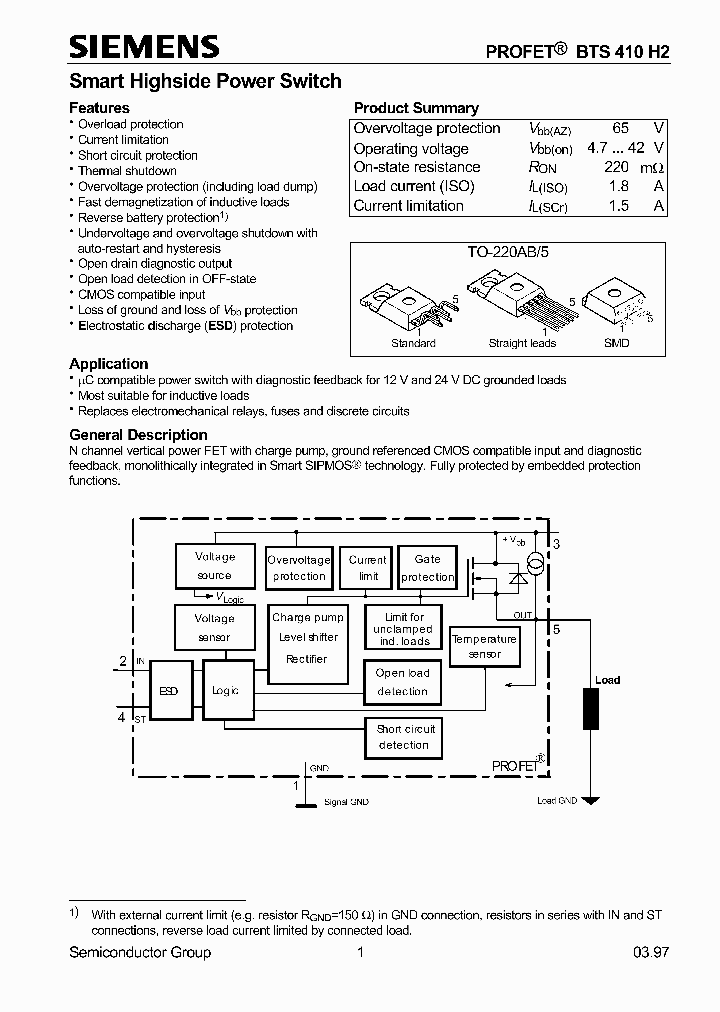 BTS410H2_64499.PDF Datasheet