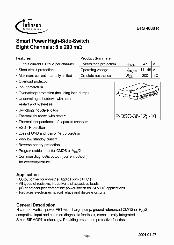 BTS4880R_64548.PDF Datasheet